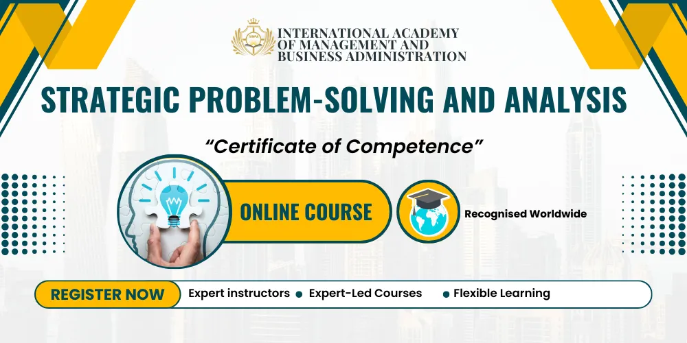 Strategic Problem-Solving and Analysis